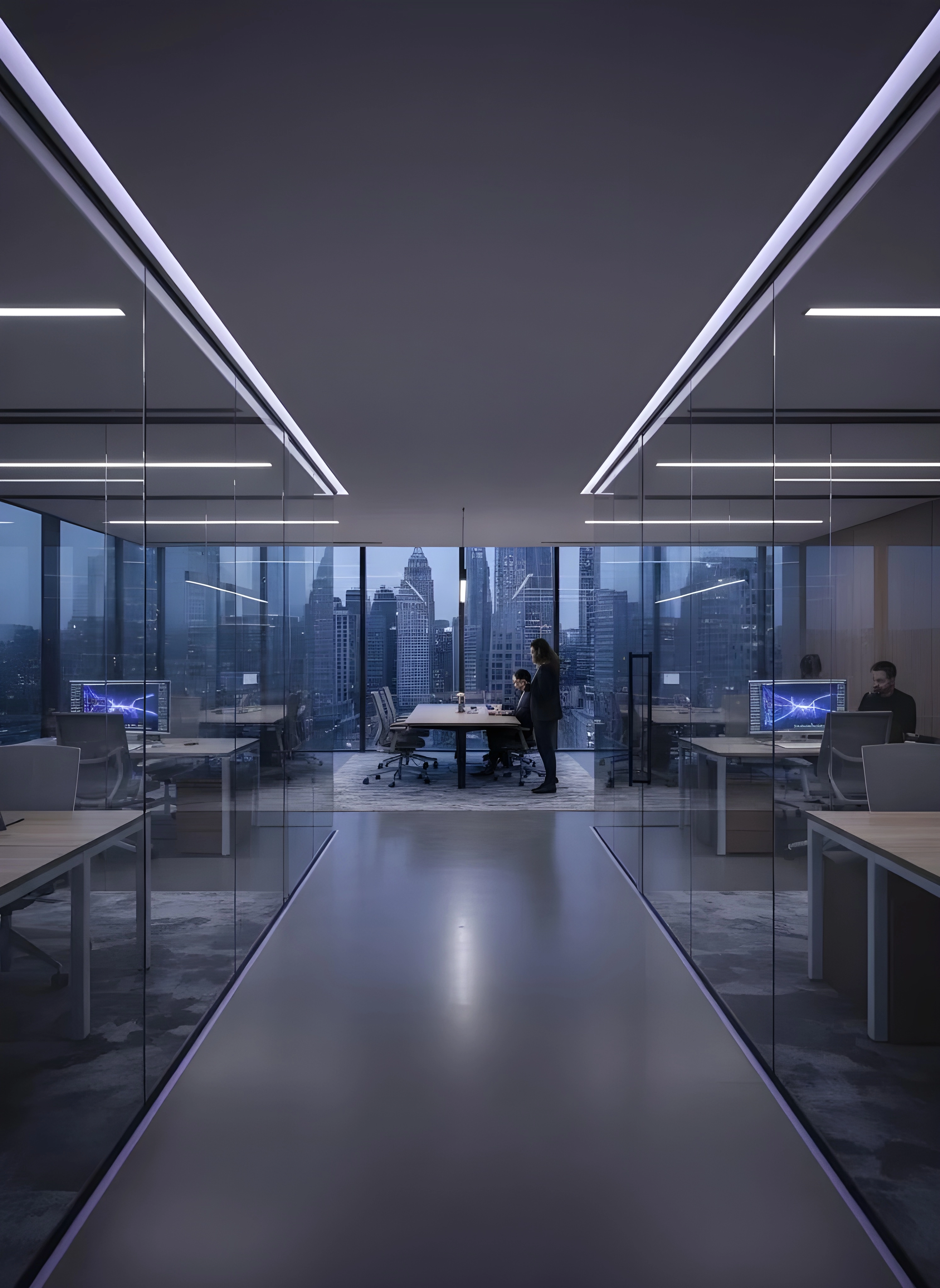 Modern Luxury Real Estate Office - MACRE Properties Consulting Services